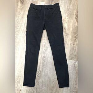 Express Stretch Ankle Legging High Rise Black Jeans size 4
